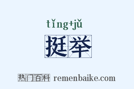 挺举是什么意思的图片